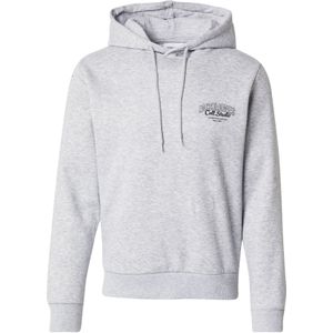 JACK & JONES Sweatshirt 'JJMAKOTO'  grijs gemêleerd / zwart