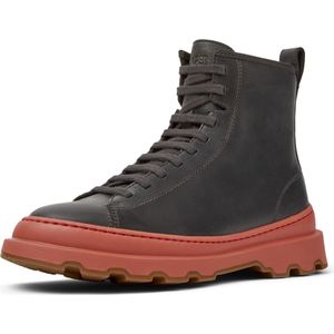 CAMPER Veterlaarzen ' Brutus+ '  donkergrijs / oranje