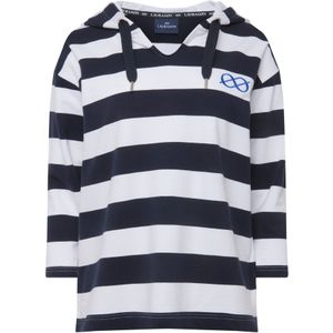 LAURASØN Sweatshirt  blauw / zwart / wit