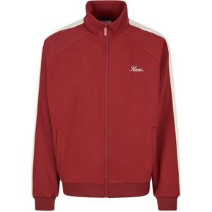 Karl Kani Sweatvest  donkerrood / natuurwit