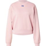 HUGO Sweatshirt 'Delessa'  blauw / rosa