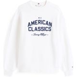 Sweater - Ronde Hals - Sweatstof - Geribbelde Kraag - Zacht