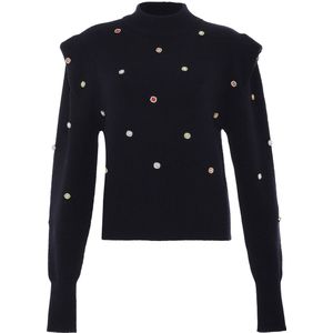 faina Trui  geel / groen / rood / zwart