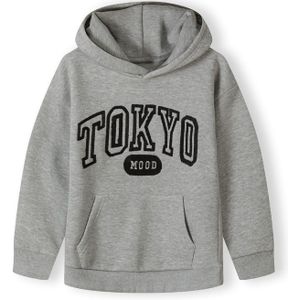 MINOTI Sweatshirt  grijs / zwart