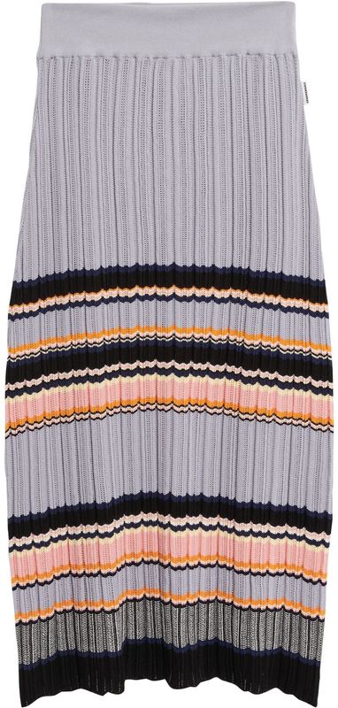 ARMEDANGELS Rok 'Minna'  goudgeel / lichtgrijs / rosa / zwart