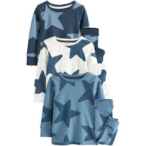 Next Nachtkledij  navy / lichtblauw / wit