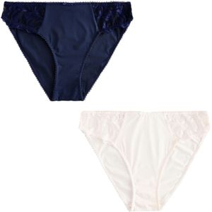 Next Slip  navy / wit