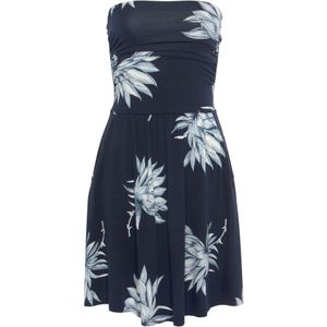 Tuniekjurk - Darkblue Multi - 95% Viscose, 5% Elastaan - Ruimvallend
