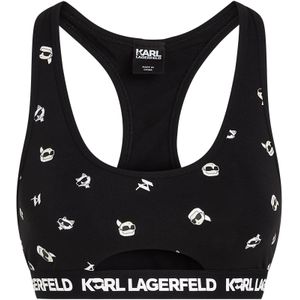 Karl Lagerfeld BH  crème / zwart / wit