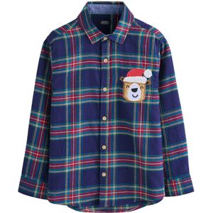 Next Overhemd  navy / groen / rood / wit