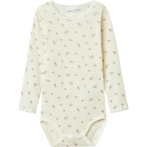 Merino Wol - Romper - Lange Mouwen - Drukknoopsluiting - Unieke Patronen