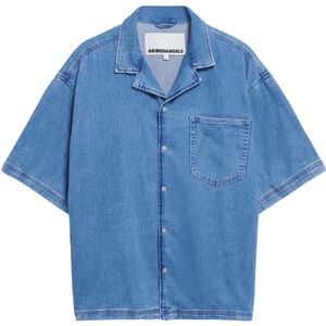 Armedangels - Jeansoverhemd - Mêlee - Mix van Katoen en Lyocell