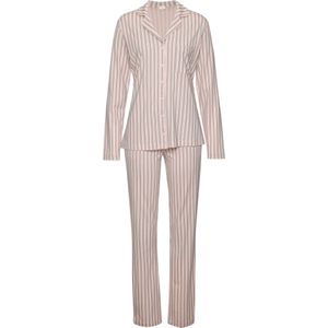 s.Oliver - Pyjama - Ecru - Lichtblauw - Donkerblauw - 2-delig - Jersey