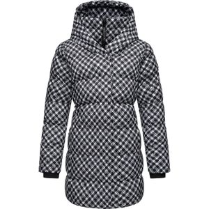 Ragwear Wintermantel 'Niara'  grijs / zwart / wit