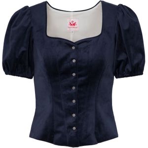 SPIETH & WENSKY Klederdracht blouse 'Griffin'  donkerblauw