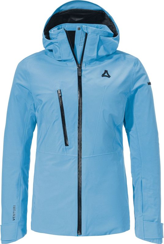 Schöffel - Pontre - Outdoorjas - Blauw - Licht Gevoerd - Met Capuchon