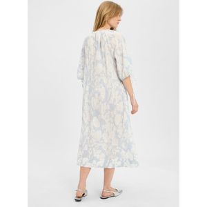 Samsøe Samsøe Zomerjurk  lichtblauw