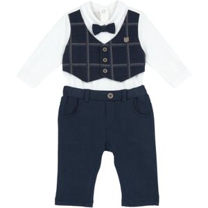 Chicco Set  marine / wit