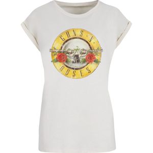 F4NT4STIC Shirt 'Guns 'n' Roses'  sand / geel / groen / rood