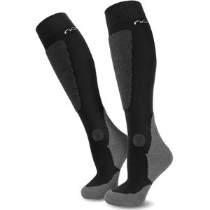 normani Sportsokken  antraciet / zwart / wit