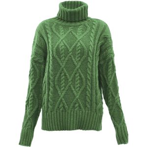 Sookie Trui  groen gemêleerd
