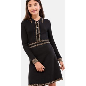 Lipsy Jurk  camel / bruin / zwart