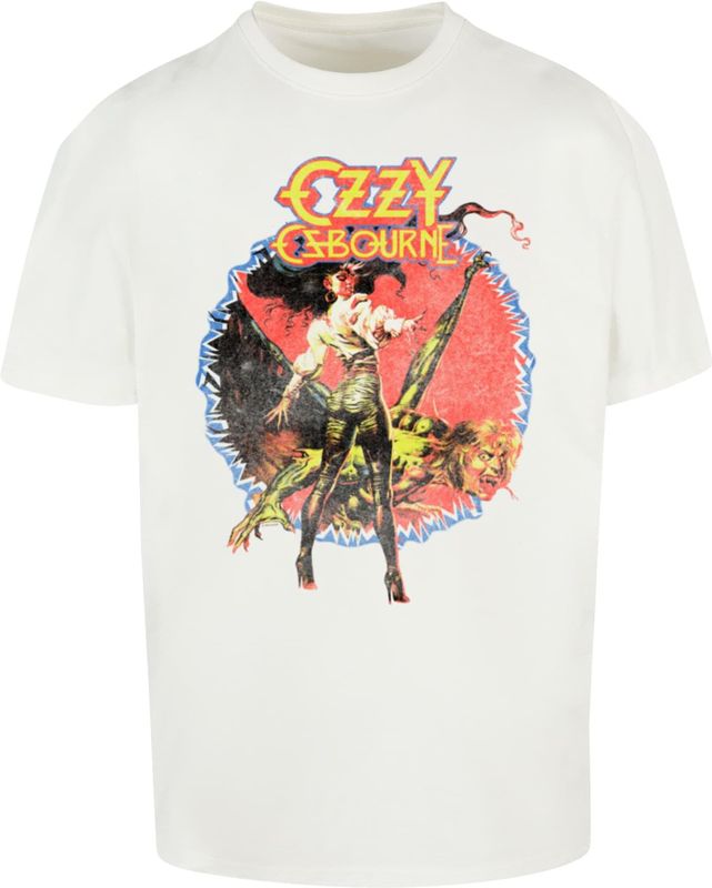 Mc Clothes Ozzy Osbourne Ultimate Sin Tour Heavy Oversized T-shirt Met Korte Mouwen