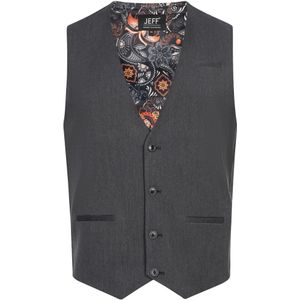 JEFF Gilet ' Nikolaj '  grijs