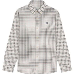 Scalpers Overhemd  bruin / zwart / wit