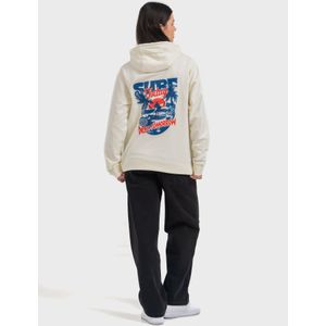 Oldskull Trui 'Worldvibe Surf Dreams'  donkerblauw / oranje / offwhite