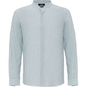 Antioch Overhemd  groen / wit