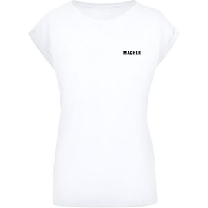 F4NT4STIC Shirt 'Macher'  zwart / wit