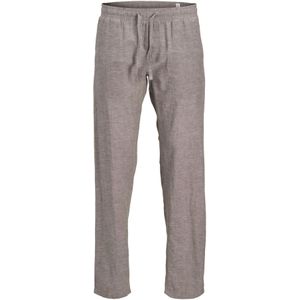 JACK & JONES Broek 'JPSTKane JJSummer'  bruin gemêleerd