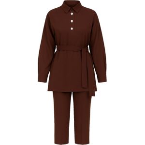 MODAMIHRAM Broekpak  bruin