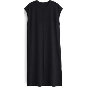 OPUS - Winja - Jurk - Zwart - 3/4 Lengte - Losse Pasvorm