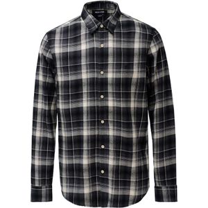 Salsa Jeans Overhemd  zwart / wit