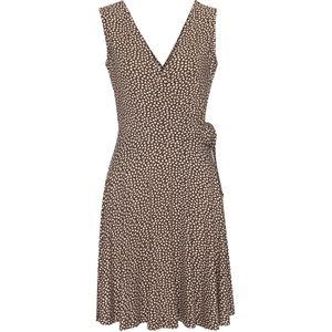 s.Oliver RED LABEL - Beachwear - Strandjurk - Bruin/beige - V-hals - Mouwloos