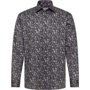 Eterna - Overhemd - Antraciet - Comfort fit - Lange Mouwen - NON IRON