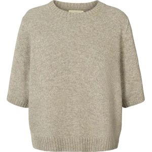 Gai+Lisva Trui 'Tulle '  taupe
