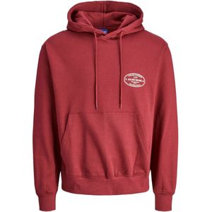 JACK & JONES Sweatshirt  rood / wit