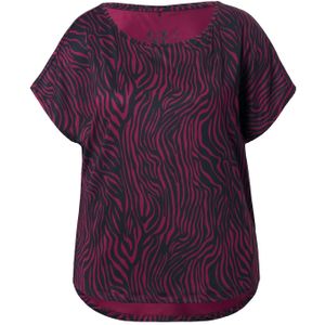 Studio Untold Shirt  bessen / zwart