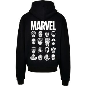 Sweatshirt 'Marvel Comics Superhelden Heads'