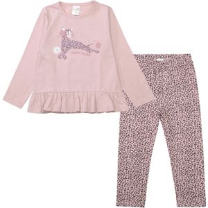 STACCATO Nachtkledij  lila / pastellila / zwart / wit