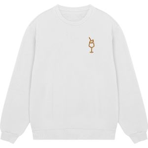 F4NT4STIC Sweatshirt 'Orange Spritz'  oranje / offwhite