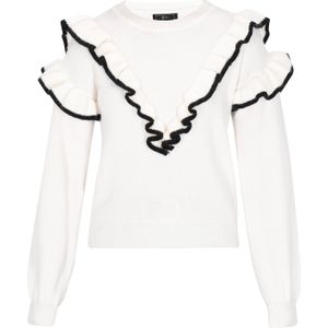 faina Trui  zwart / wit