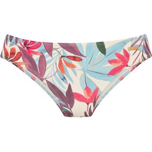 Lascana - Imani - Bikinibroekje - Crème - Zomerse Bladerenprint