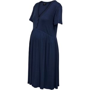 Olmcamoni - Korte Jurk - V-Hals - Korte Mouwen - Regular Fit