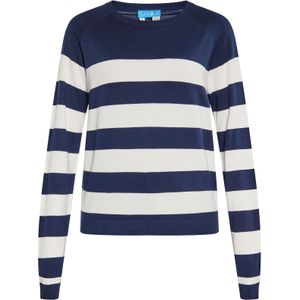 SANIKA Trui  marine / wit