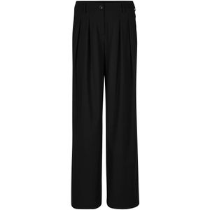 MADELEINE Bandplooibroek  zwart
