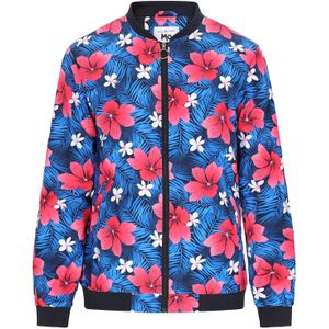 MO Tussenjas  blauw / marine / pink / wit